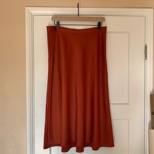 H&M- High-Waisted Midi Skirt